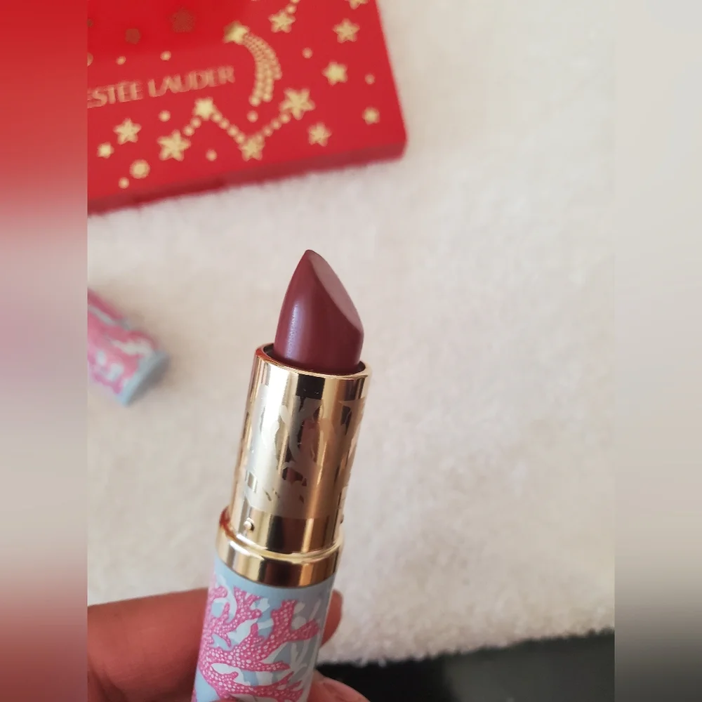 New Estee Lauder Celestial Glam Full size Lips, Eyes & Cosmetic Case